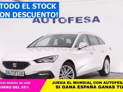 Usado Seat Leon XCELLENCE 204 CV (150 kW) 2021 Blanco Familiar