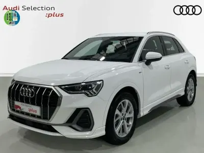 Usado Audi Q3 S-Line 150 CV (110 kW) 2021 Blanco SUV