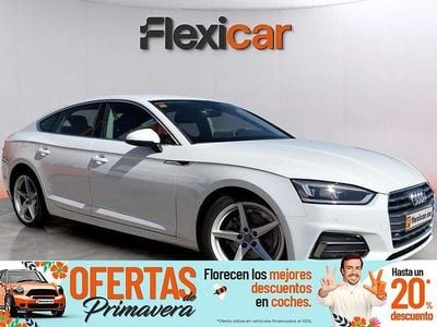 Usado Audi A5 Sportback 150 CV (110 kW) 2018 Blanco Utilitario