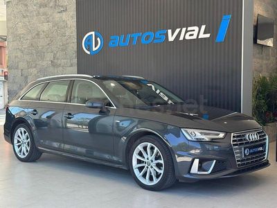 Usado Audi A4 S-Line 150 CV (110 kW) 2018 Gris / plata Familiar