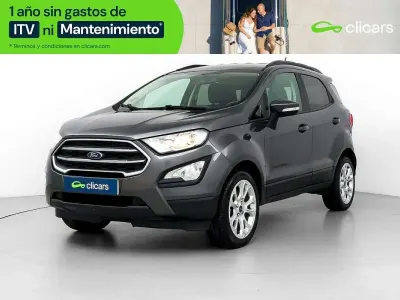 Usado Ford Ecosport Trend 125 CV (91 kW) 2019 Gris SUV