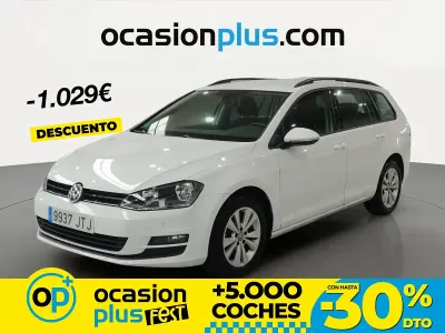Usado VW Golf VII Edition 110 CV (80 kW) 2016 Blanco Familiar