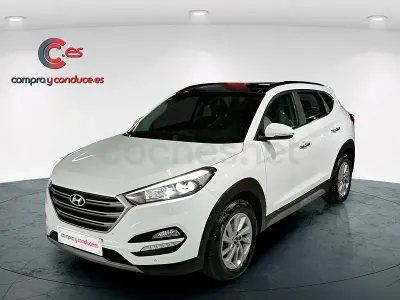 Usado Hyundai Tucson Style 141 CV (103 kW) 2018 Blanco SUV