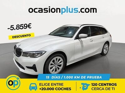 Usado BMW 318 150 CV (110 kW) 2021 Blanco Familiar