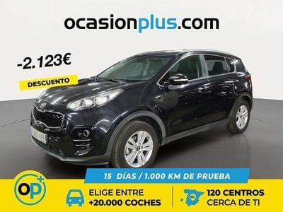 Negro Usado 2018 Kia Sportage Plus SUV | 15.099 € (Precio justo)