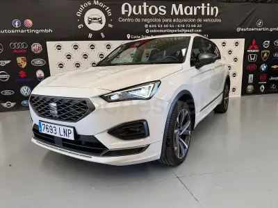 Usado Seat Tarraco 4Drive 245 CV (180 kW) 2021 Blanco SUV
