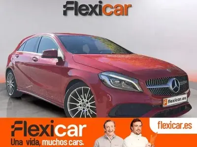 Usado Mercedes A200 AMG line 136 CV (100 kW) 2017 Rojo Berlina