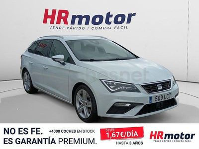 Usado Seat Leon FR 130 CV (95 kW) 2019 Blanco Familiar