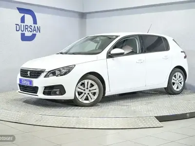 Usado Peugeot 308 Active 130 CV (95 kW) 2021 Blanco Berlina