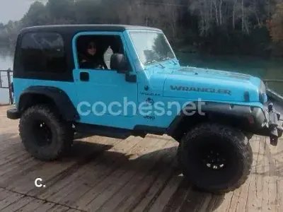 Usado Jeep Wrangler 143 CV (105 kW) 2006 Azul SUV