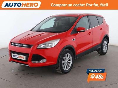 Rojo Usado 2015 Ford Kuga Titanium SUV | 10.699 € (Precio justo)