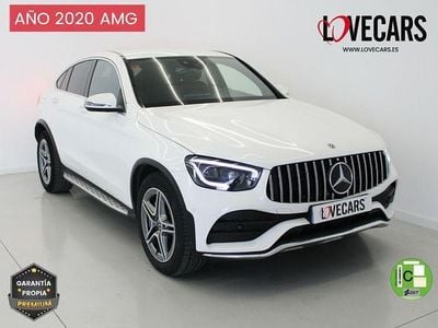 Blanco Usado 2020 Mercedes GLC300 AMG Coupe | 41.900 € (Precio justo)