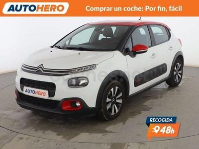 Usado Citroën C3 Feel 110 CV (80 kW) 2019 Blanco Utilitario