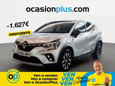 Usado Renault Captur Techno 90 CV (66 kW) 2024 Gris SUV