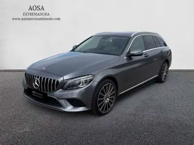 Usado Mercedes C220 Avantgarde 196 CV (144 kW) 2018 Gris selenita Familiar