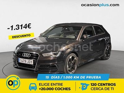 Marrón Usado 2015 Audi A3 S-Line Utilitario | 16.436 € (Precio justo)