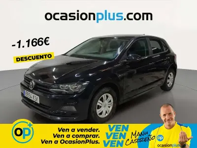 Usado VW Polo Edition 80 CV (58 kW) 2018 Negro Utilitario
