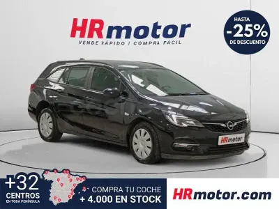 Używany Opel Astra Business 122 KM (89 kW) 2020 Czarny Kombi