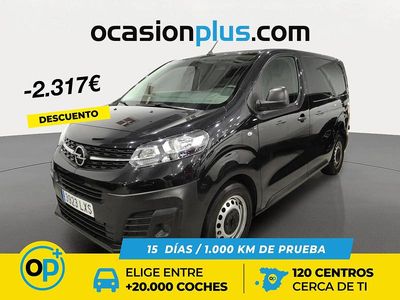 Usado Opel Vivaro S 102 CV (75 kW) 2022 Negro Monovolumen