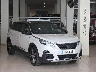 Usado Peugeot 5008 GT-line 120 CV (88 kW) 2017 Blanco Monovolumen