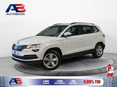 Blanco Usado 2021 Skoda Karoq Ambition SUV | 20.350 € (Precio justo)