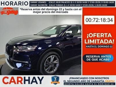 Usado DS Automobiles DS7 Crossback Bastille Plus 225 CV (165 kW) 2021 Azul SUV