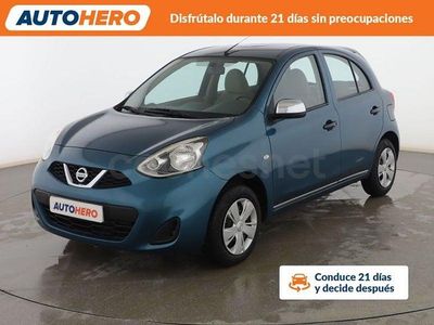 Azul Usado 2014 Nissan Micra Berlina | 7099 € (Precio justo)