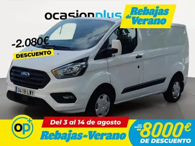 Usado Ford Transit Custom Trend 130 CV (95 kW) 2022 Blanco Berlina