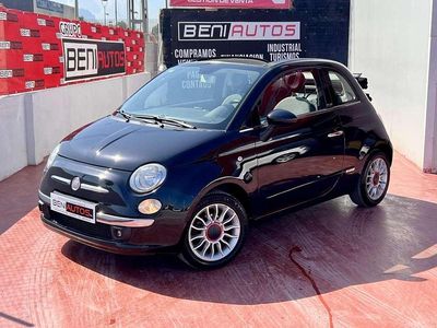 Usado Fiat 500 Lounge 69 CV (50 kW) 2018 Negro Utilitario