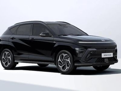 Usado Hyundai Kona N Line 129 CV (94 kW) 2025 Negro SUV