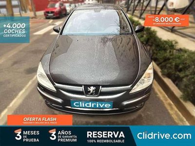 Usado Peugeot 607 211 CV (155 kW) 2006 Negro Berlina