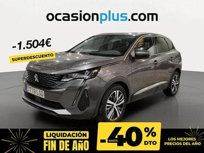 Gris Usado 2021 Peugeot 3008 Allure Recogida | 16.550 € (Precio justo)