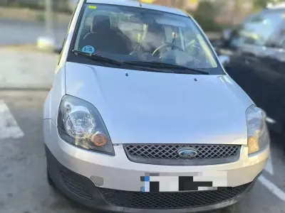 Usado Ford Fiesta Trend 69 CV (50 kW) 2007 Gris Utilitario