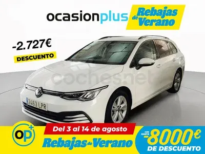 Usado VW Golf VII Life 150 CV (110 kW) 2021 Blanco Utilitario