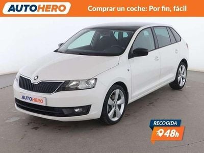 Blanco Usado 2014 Skoda Rapid Elegance Utilitario | 10.299 € (Precio justo)