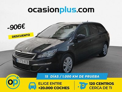 Azul Usado 2017 Peugeot 308 Style Familiar | 8190 € (Precio justo)