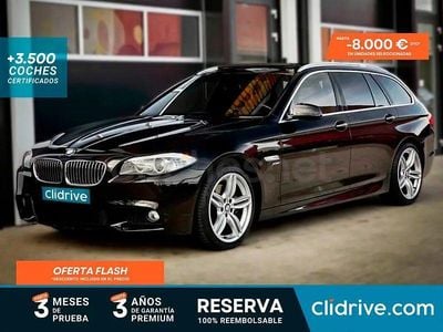 Usado BMW 535 Comfort Edition 313 CV (230 kW) 2012 Negro Familiar