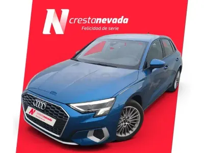 Usado Audi A3 Advanced Plus 110 CV (80 kW) 2022 Azul Berlina