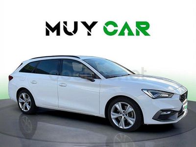 Usado Seat Leon FR 150 CV (110 kW) 2021 Blanco Familiar