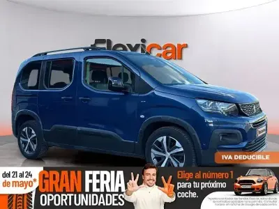 Usado Peugeot Rifter GTi 102 CV (75 kW) 2023 Azul Monovolumen