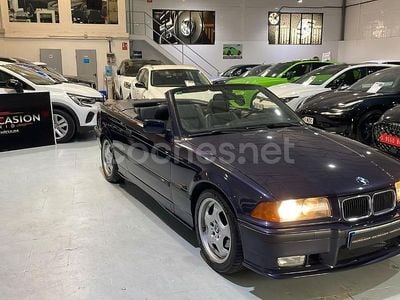 Usado BMW 320 Cabriolet 150 CV (110 kW) 1996 Azul Descapotable