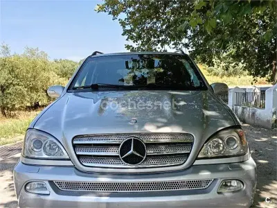 Usado Mercedes ML270 Edition 163 CV (119 kW) 2004 Gris / plata SUV
