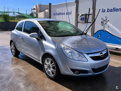 Usado Opel Corsa Enjoy 75 CV (55 kW) 2007 Azul Utilitario