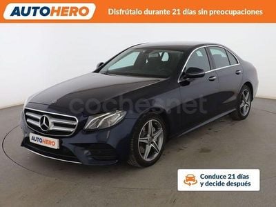 Azul Usado 2019 Mercedes E220 AMG line Berlina | 30.799 € (Precio justo)