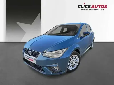 Usado Seat Ibiza FR 116 CV (85 kW) 2025 Azul Utilitario