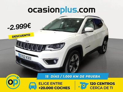 Usado Jeep Compass Limited 140 CV (102 kW) 2019 Blanco SUV