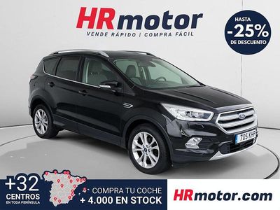 Usado Ford Kuga Titanium 120 CV (88 kW) 2018 Negro SUV