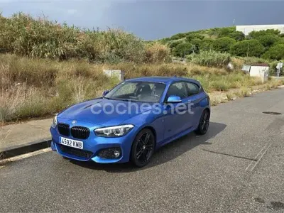 Usado BMW 118 M Sport 136 CV (100 kW) 2018 Azul Berlina