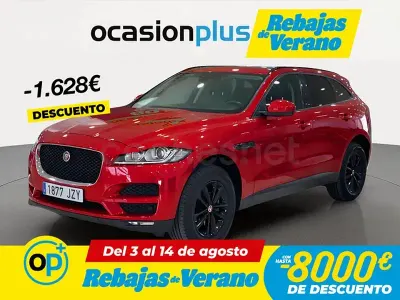 Usado Jaguar F-Pace Prestige 180 CV (132 kW) 2017 Rojo SUV