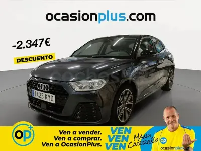 Usado Audi A1 Sportback Advanced Plus 95 CV (69 kW) 2019 Gris / plata Utilitario